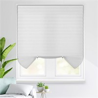 Pleated Blinds 48x72 inch  6 Pack White