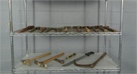 Assorted Hammers, Pipe Wrenches & More