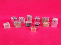 Thirteen Vintage Lighters