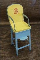 Vintage J. Chein Doll Hi-chair