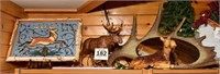 Cabin moose decor - 4 pcs