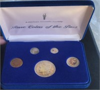 Rare coins of the past set.  Silver