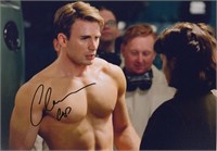 Captain America Photo Chris Evans Autograph