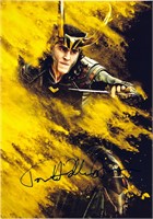 Thor Photo Tom Hiddleston Autograph