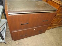 2 Drawer File Cabinet Wide 36x20x29