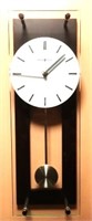 Howard Miller Wall Clock in Wood & Glass