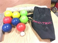 Qty of Rec-Tek Balls & Bag