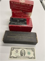 Bausch & Lomb 3x Magnifier & Vintage Boxes