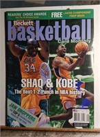 F1)  Becket magazine with Shag and kobe