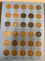 1909-1940 LINCOLN CENTS BOOK
