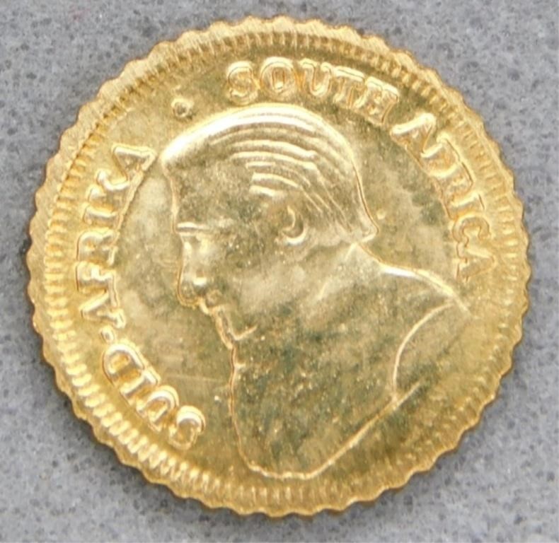 Gold Layered Miniature Copy of a 1978 1 oz.