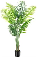 AnTing Artificial Areca Palm Plant 3Ft   2Pack