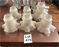 Vintage Frosted Light Fixtures