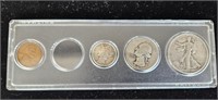 1945 US Coin Set