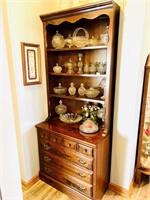 Hutch / Display Cabinet - Contents are NOT