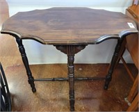 INLAID EMPIRE STYLE CENTER TABLE