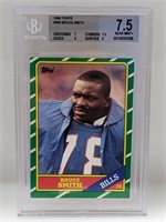 1986 Topps #389 Bruce Smith “Rookie” BGS 7.5