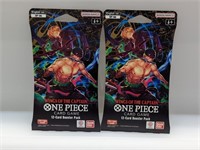 (2) One Piece Wings of the Captain Blister Packs
