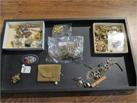 Tray of Misc Costume Jewelry