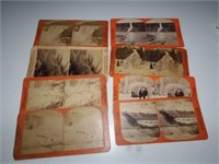 Lot of Old Stereoscope Cards Niagara Falls