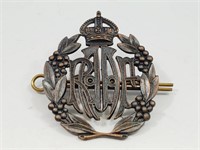 Bronze Royal Austrailian Air Force Cap Badge