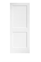 30 in. x 80 in. White Primed Interior Slab Door