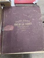 1893 PLAT BOOK FOR FOND DU LAC COUNTY