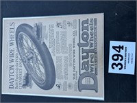 Dayton Wire Wheels Advertising