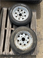 2 Trailer Tires