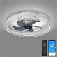 15.7 Ceiling Fan with Lights  Remote  LED