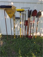 Yard tool lot