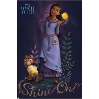 Disney Wish - Asha Wall Poster  22.375 x 34