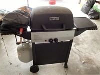 BBQ Grillware grill & propane tank