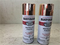 2 new rust-oleum gold paint