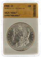 1900 New Orleans Morgan Silver Dollar