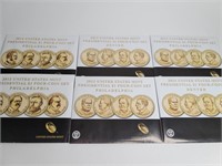 2012 2013 Uncirculated Presidential Four Coin Sets