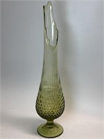 Fenton 20” Hobnail Swung Vase