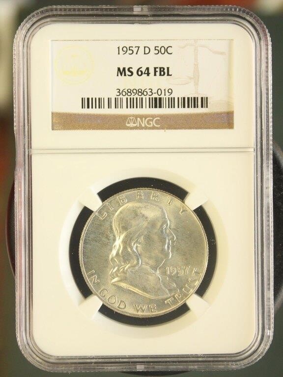 July 14th, 2024 Graded Coin Auction 8 PM