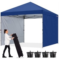 ABCCANOPY Outdoor Easy Pop up Canopy Tent with 2 S