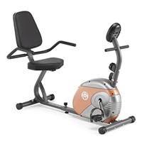Marcy Recumbent Exercise Bike with Resistance ME-7
