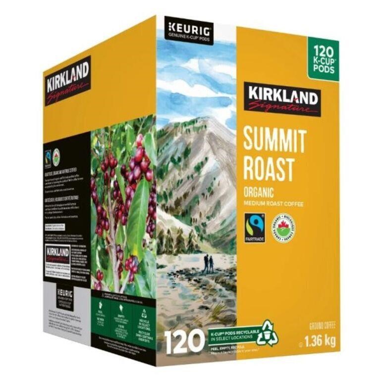 120-Pk Kirkland Signature Organic Summit Fair