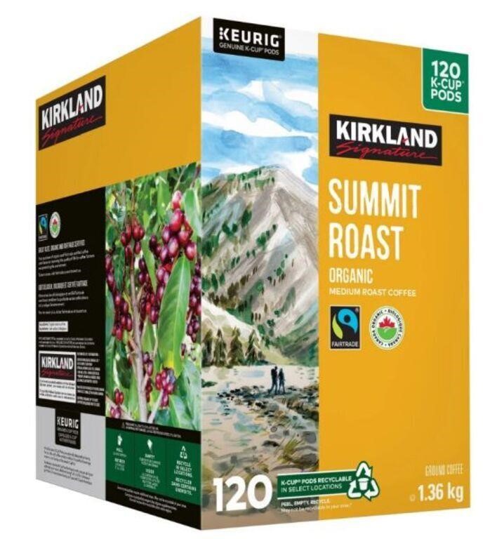 120-Pk Kirkland Signature Organic Summit Fair