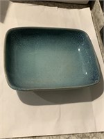 Glidden Pottery Blue Plate