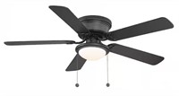 Hugger 52 In. Led Black Ceiling Fan