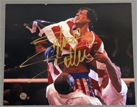 Sylvester Stallone Signed Rocky Photograph