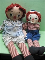 Raggedy Ann & Raggedy Andy Dolls