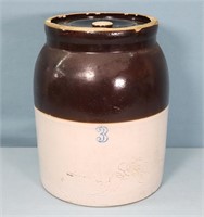 Antique 3gal Stoneware Jar