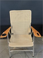 Folding Lawn Chair w/ Cup Holder