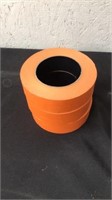 3 orange painter tape