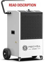 Moiswell 240 Pints Commercial Dehumidifier